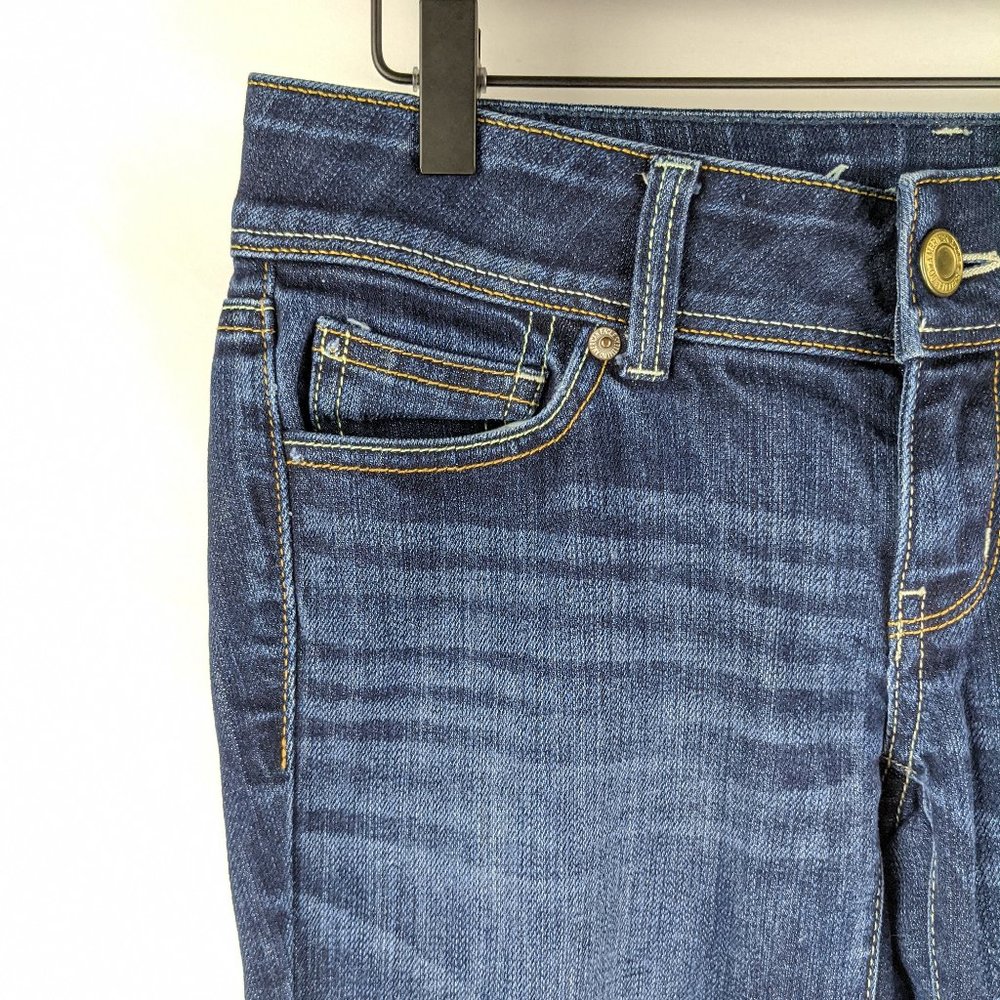 American Eagle Dark Wash Slim Boot Jeans Size 2 - Picture 3 of 7